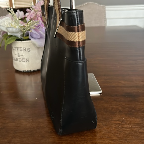 Gucci Vintage Sherry Line Web Tote Black - Picture 4 of 14